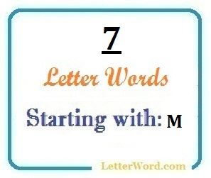 7 letter words